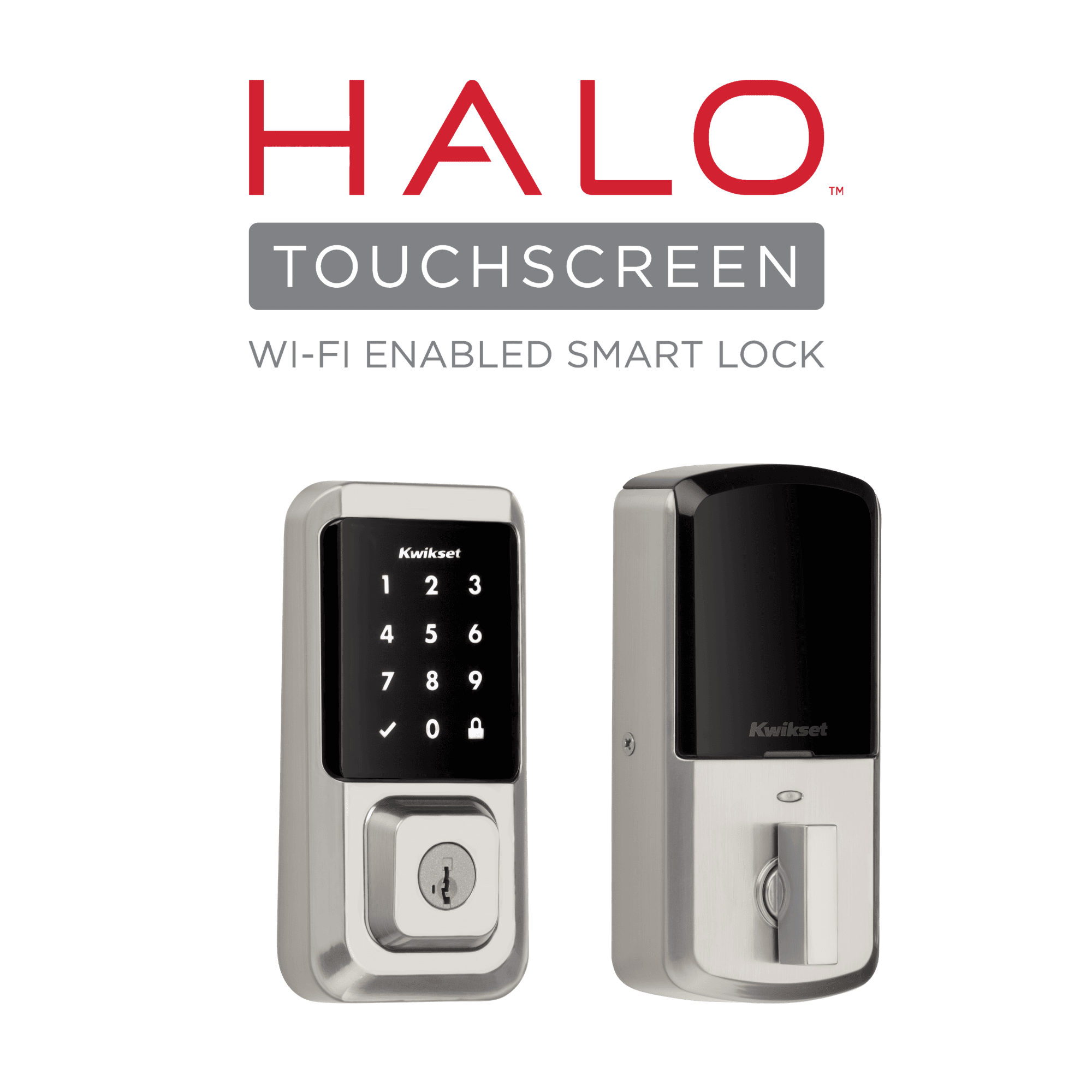 Cerradura inteligente Kwikset HALO Touchscreen con Wi-Fi